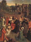 Geertgen Tot Sint Jans The Raising of Lazarus (mk05) oil on canvas